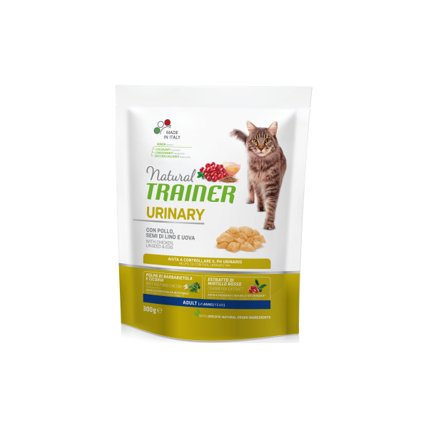 NT CAT URINARY ADULT WITH CHICKEN 300G - BARĪBA PIEAUGUŠIEM KAĶIEM AR URĪNCEĻU SLIMĪBĀM AR VISTU