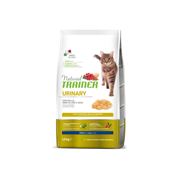NT CAT URINARY ADULT WITH CHICKEN 1.5KG - СУХОЙ КОРМ С КУРИЦЕЙ ДЛЯ ВЗРОСЛЫХ КОШЕК С МОЧЕКАМЕННОЙ БОЛЕЗНЬЮ