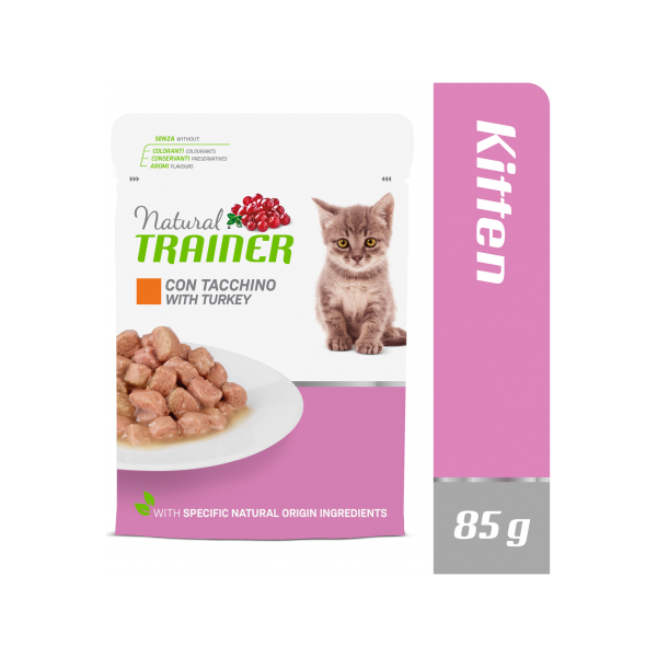 NT KITTEN&JUNIOR TURKEY 85G - KONSERVI KAĶĒNIEM UN JUNIORIEM AR TĪTARU