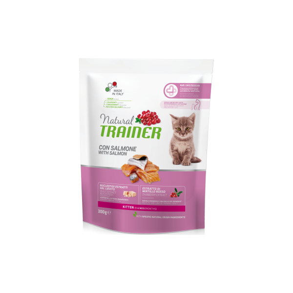 NT KITTEN WITH SALMON 300G - BARĪBA KAĶĒNIEM AR LASI