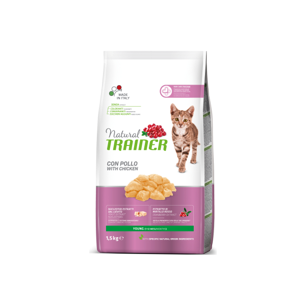 NT KITTEN WITH CHICKEN 1.5KG - BARĪBA KAĶĒNIEM AR VISTU