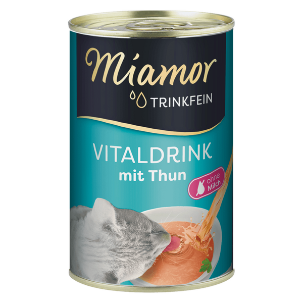 Miamor Trinkfein Vitaldrink with Tuna 135ml - Dzēriens kaķiem ar tunci