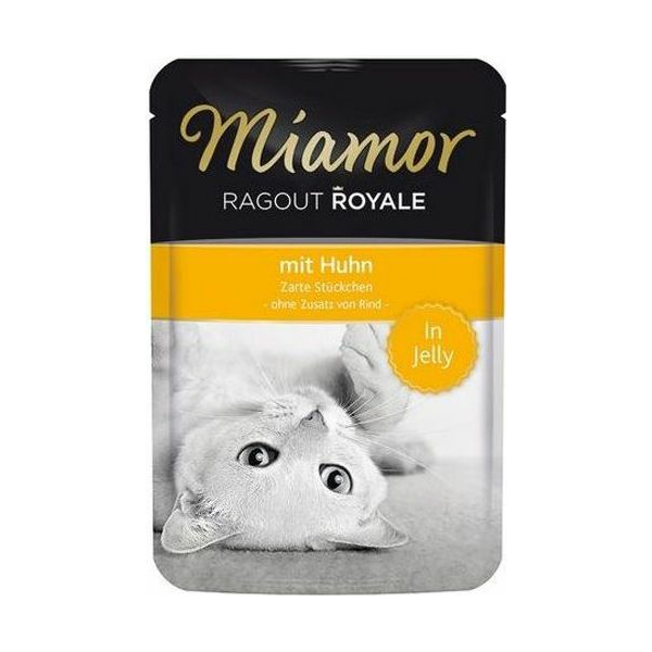 Miamor Ragout Royale 100g - Konservi želējā ar vistu