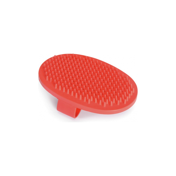 Gumijas masāžas suka - sarkana