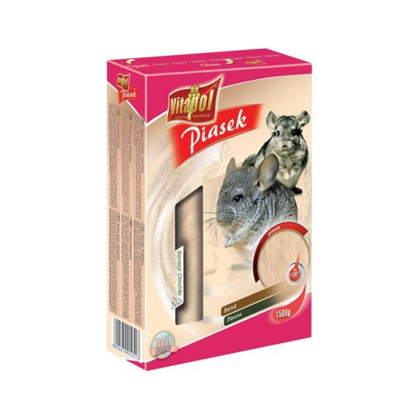 Vitapol SAND carton for chinchilla 1.5kg - песок для шиншилл