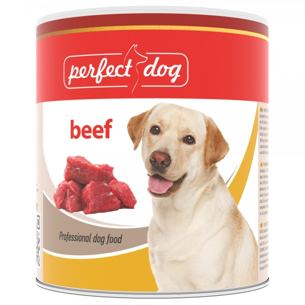 Perfect Dog Beef 800g - Konservēta barība suņiem (liellops)