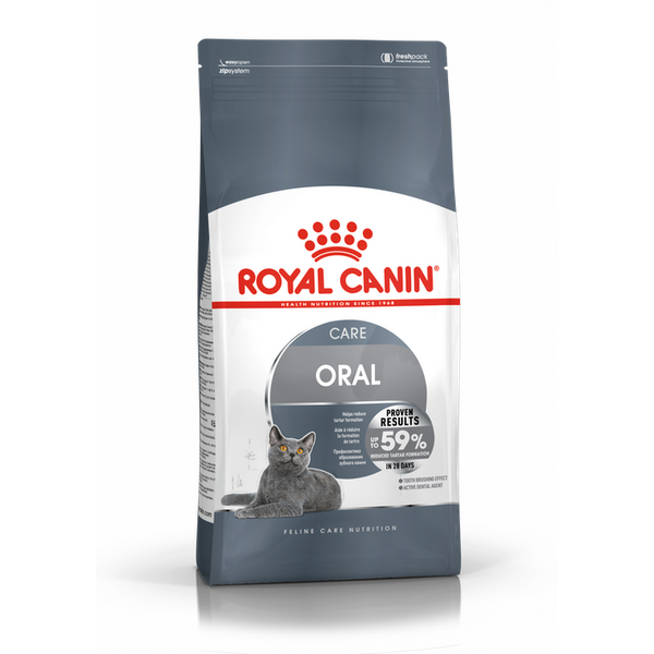 Royal Canin FCN Oral Care 1.5kg - Sausā barība mutes dobuma veselībai pieaugušiem kaķiem