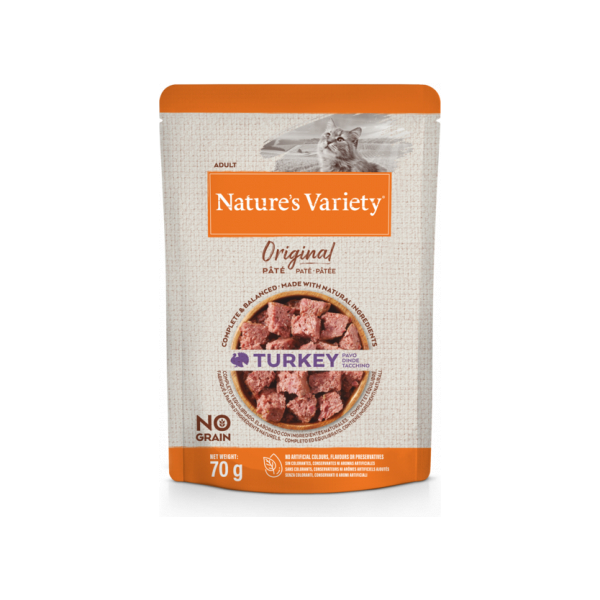 NV Cat Original Turkey 0,070 кг - Консервы с индейкой для взрослых кошек