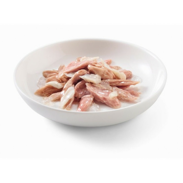 Schesir Cat Tuna with Seabass in Jelly 85g - полноценное питание, тунец и морской окунь, изображение 3