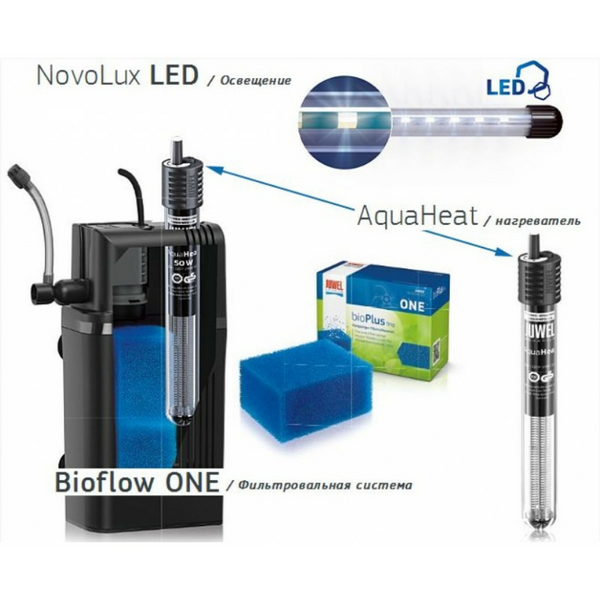 Juwel Primo 60 LED Black 57L - укомплектованный аквариум, изображение 2