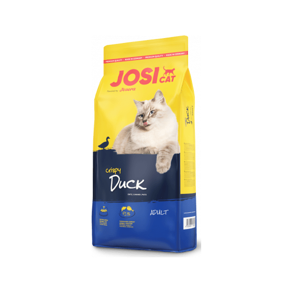 Josera JosiCat Crispy Duck&Fish 10kg - Pieaugušiem kaķiem (pīle un zivs)