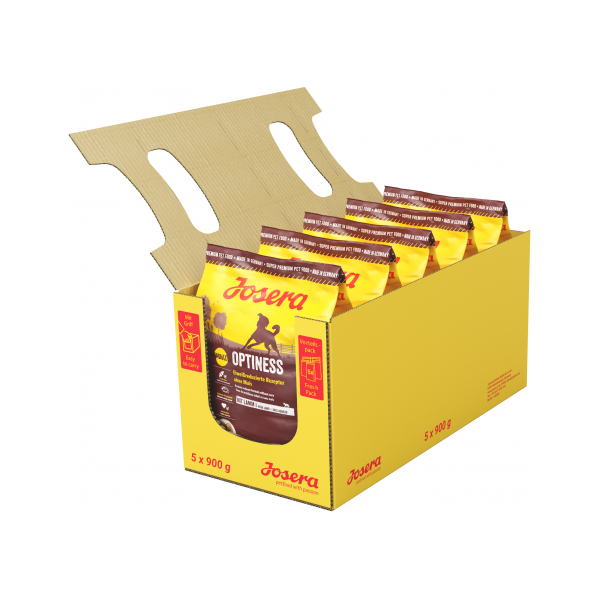 Josera Optiness 5x900g - Для собак крупных и средних пород (ягнёнок и картофель)