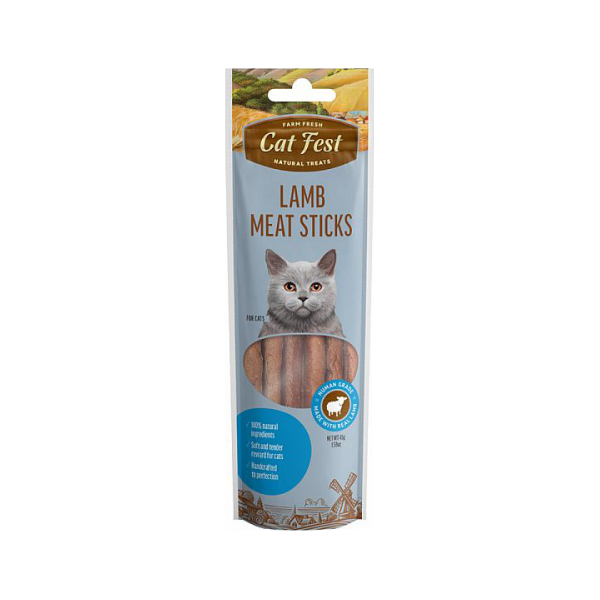 CatFest Lamb Meat Sticks 45g - Мясные колбаски из баранины