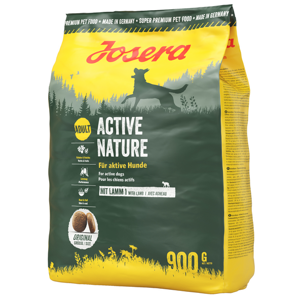 Josera Active Nature 5x900g - Для собак всех пород (ягнёнок и птица), изображение 2
