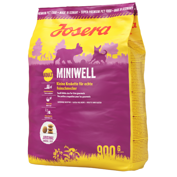 Josera Miniwell 5x900g - Mazo šķirņu suņiem (putns un rīsi), 2 image
