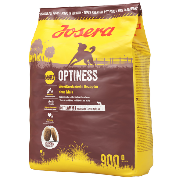 Josera Optiness 5x900g - Для собак крупных и средних пород (ягнёнок и картофель), изображение 2