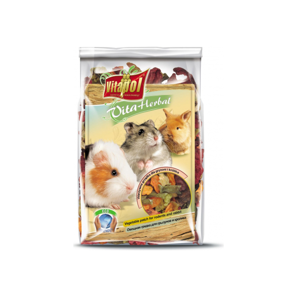 Vitapol VITA HERBAL 40g - Смесь для грызунов и кроликов