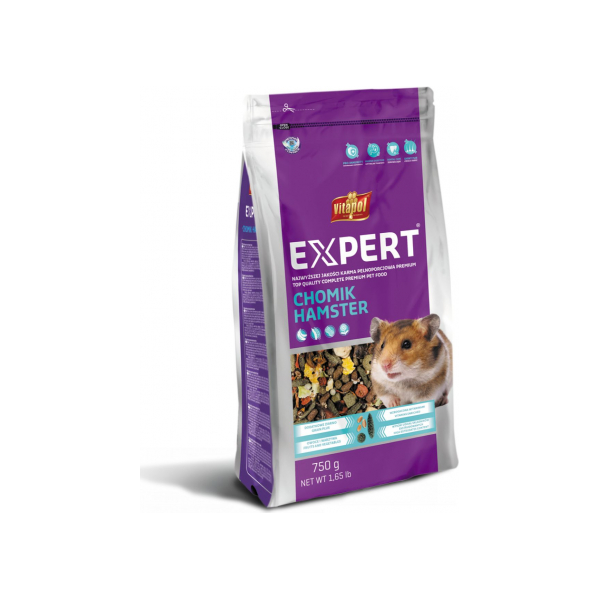 Vitapol EXPERT  750g - Pilnvertīga barība kāmjiem