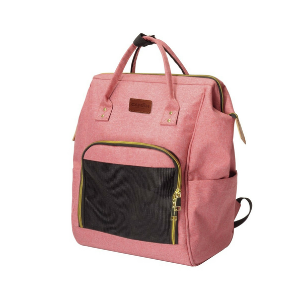 Dzīvnieku pārvadāšanas mugursoma Denim Pink 30x20x43cm