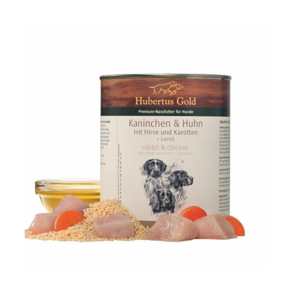 Hubertus Gold Rabbit&Chicken 800g - Ar trušiem un vistu