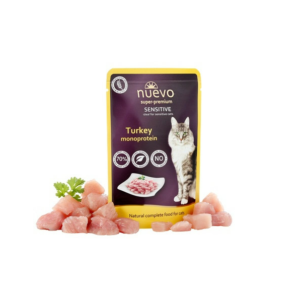 Nuevo Sensitive Turkey 85g - Monoproteīni ar tītaru