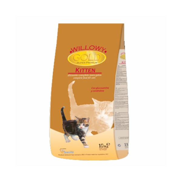 Willowy Gold Cat Kitten 10kg - Кaķēniem līdz 12 menešiem (vista)