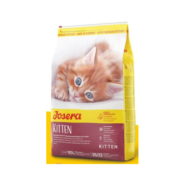Josera SP Kitten 400g - Barība kroketēs augošiem kaķēniem līdz gada vecumam
