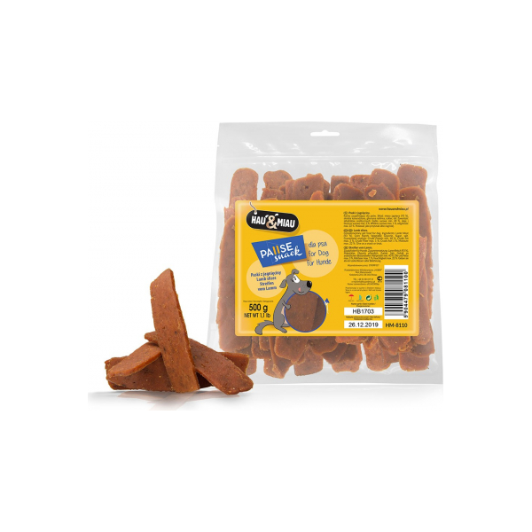 HAU&MIAU Lamb Slices 500g - Jēra stremelītes, 2 image