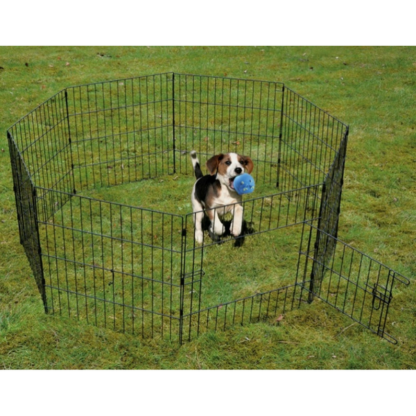 Duvo Plus Run Ø150*60cm - metāla nožogojums ar tīklu, 2 image