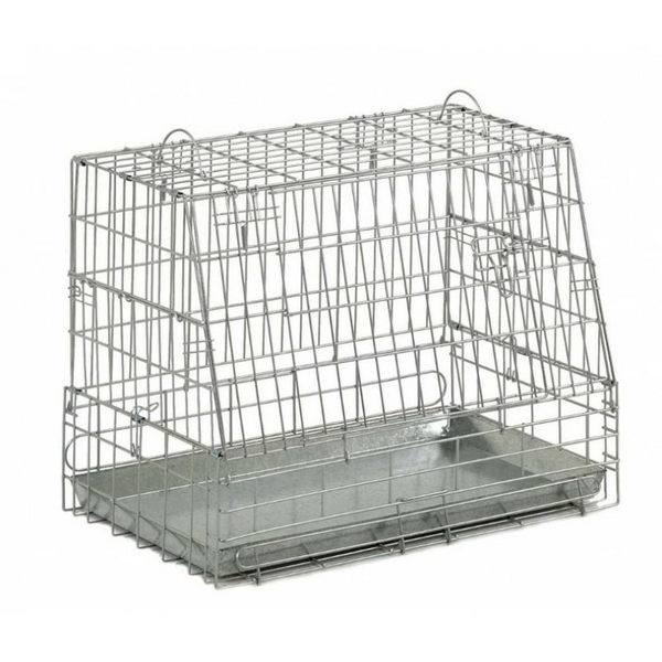 Flamingo Wire Cage 76*47*62cm - būris automašīnai