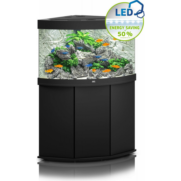 Juwel Trigon 190 LED Black 190L - nokomplektēts akvārijs