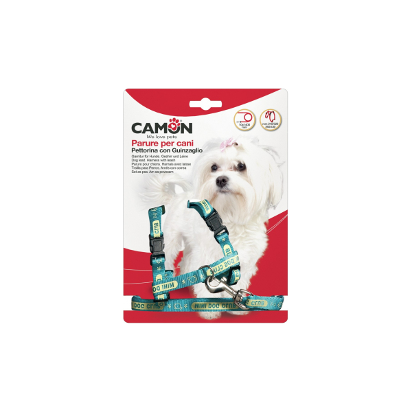 Neilona krūšu siksna regulējama, ar pavadu