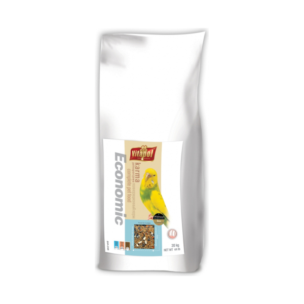 Vitapol ECONOMIC 1.2kg - Pilnvērtīga barība viļņainajiem papagaiļiem
