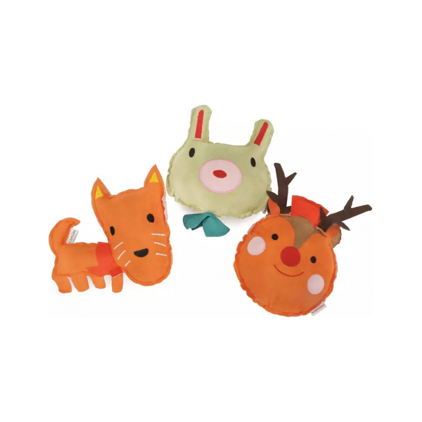 Rotaļlieta suņiem -  auduma dzīvnieki 15cm, dažādi veidi.