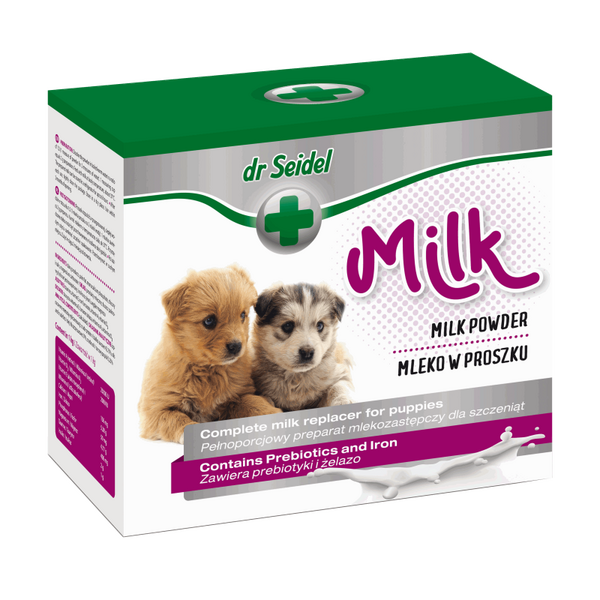 Dr.Seidel Milk Powder Puppy 300g - заменитель материнского молока для щенков
