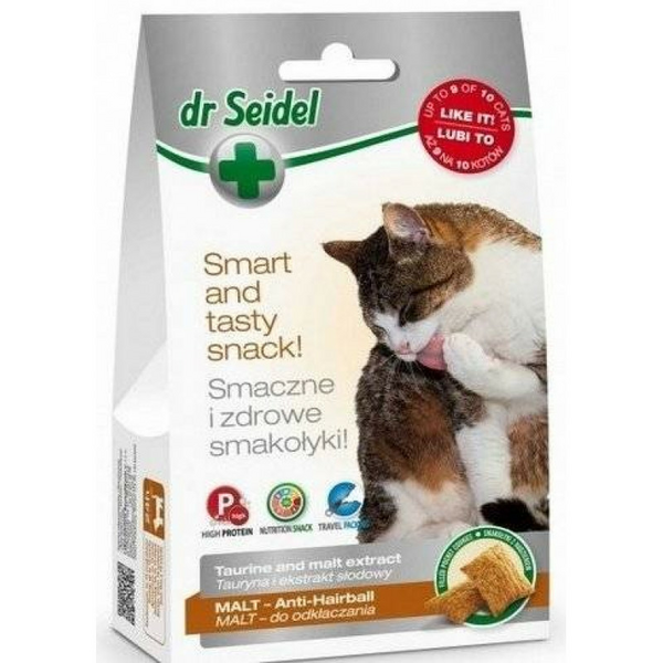 Dr.Seidel Snacks Anti-Harball 50g - pret spalvu kamoliem gremošanas traktā