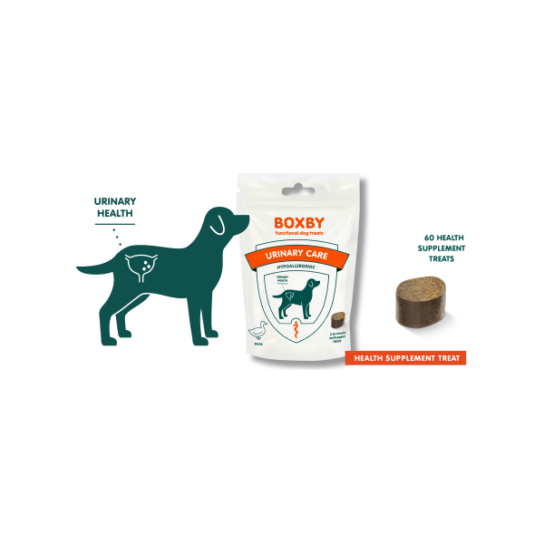 Boxby Hypoallergenic Urinary Care 100gr - Papildbarība suņiem no 4 mēn.vec