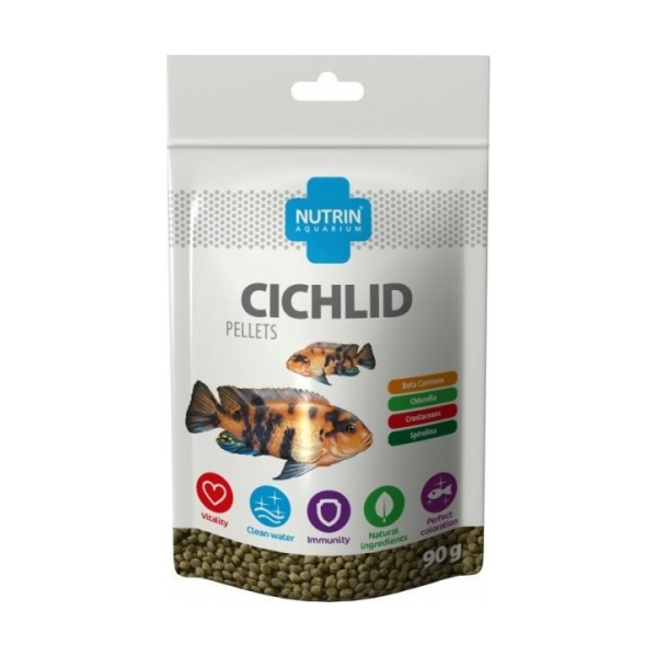 NUTRIN  Aquarium - CICHLID PELLETS 90gr