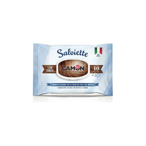 Mitrās tīrīšanas salvetes balto koku aromātu 30x20cm 40gb.