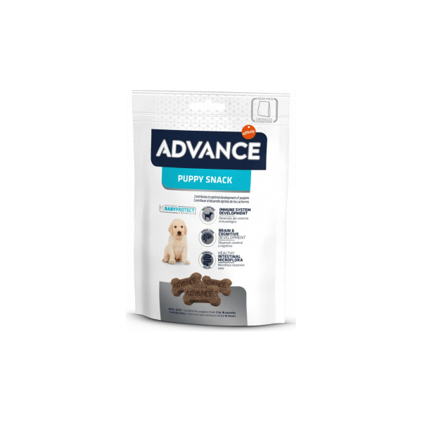 Advance Puppy Snack 150г - дополнительный корм для щенков,  мягкое и вкусное печенье для щенков