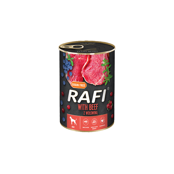 Piper Rafi Adult with Beef, Cranberry and Blueberry 400gr - Ar liellopu, dzērvenēm un mellenēm