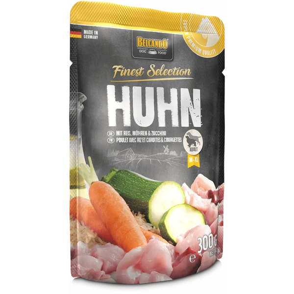 Belcando Chicken with Rice,Carrots&Courgettes 300gr - Suņu konservi ar vistas gaļu, burkāniem un cukini, 3 image