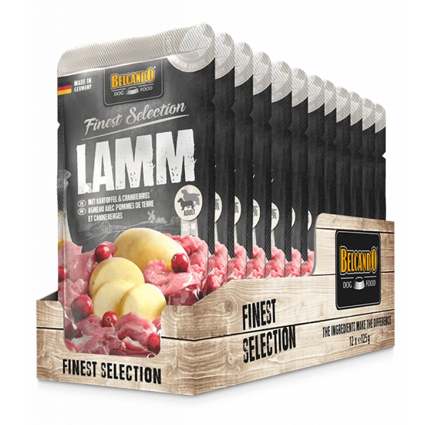 Belcando Lamb with Potatoes&Cranberries 125gr - Suņu konservi ar jēra gaļu, kartupeļiem un dzērvenēm, 3 image