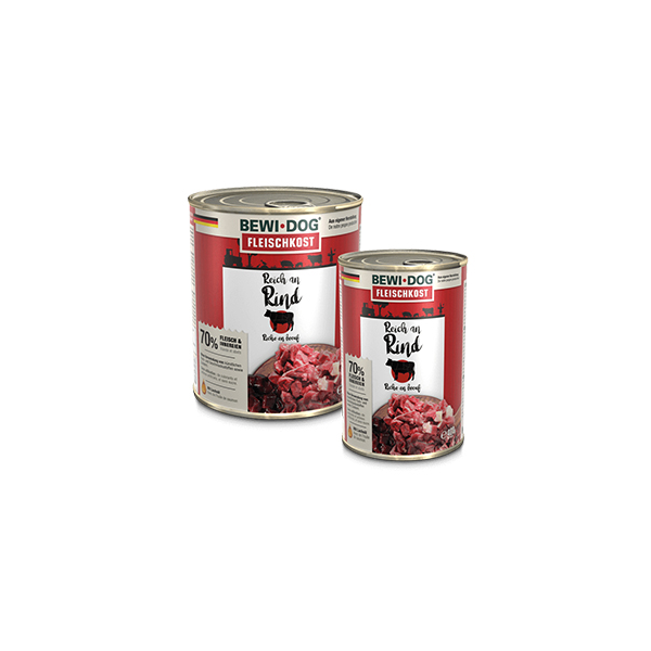 Bewi Dog rich in Beef 400gr - Bagāts ar liellopu gaļu