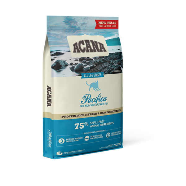 Acana Pacifica Grain Free 1.8kg - Pieaugušiem kaķiem (zivis)