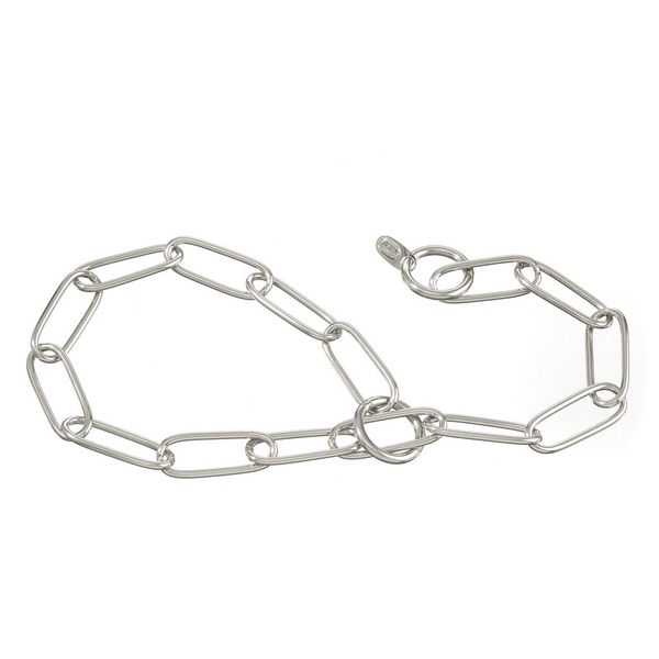 Kaklasiksna ķēde tērauda 3x55 cm