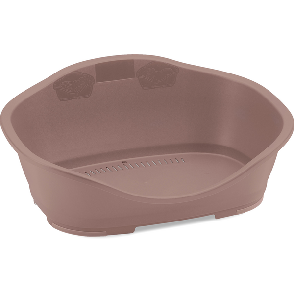 Guļamvieta suņiem / kaķiem SLEEPER 3 (roza-brūns)