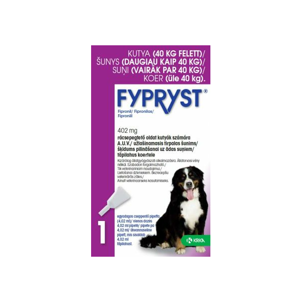 Fypryst Dog 40-60 kg 402 mg - Капли от паразитов для собак