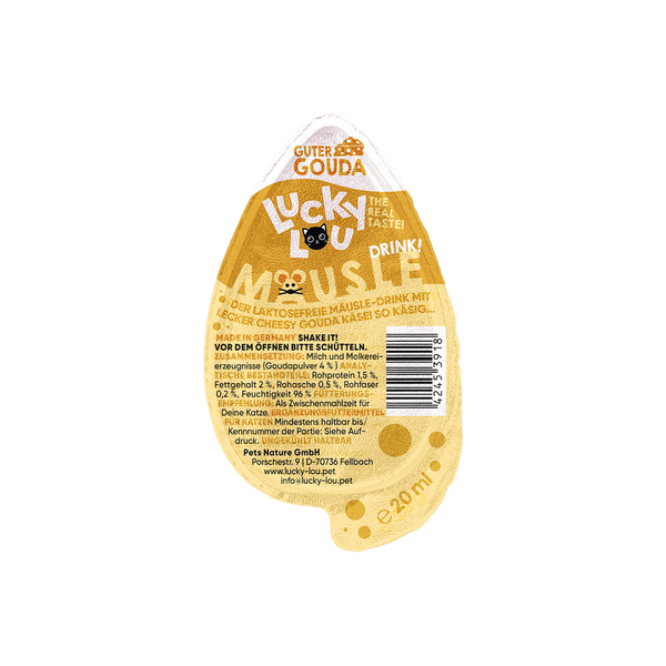 Lucky Lou Mousle Drink Gouda 20ml - dzēriens ar Gouda sieru