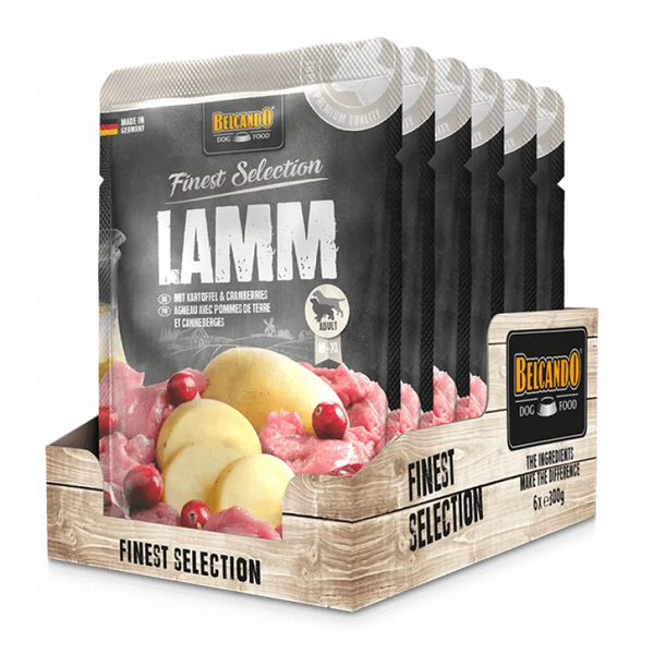 Belcando Lamb with Potatoes&Сranberries 300gr - Suņu konservi ar jēra gaļu, kartupeļiem un dzērvenēm, 3 image